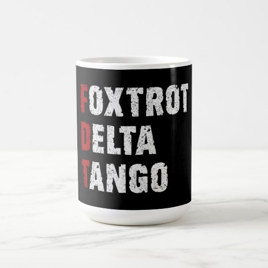 フォクストルトデルタゴン コーヒーマグカップ (中央)