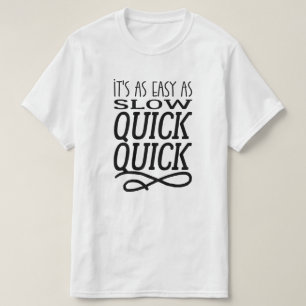 フォクストロット それは非常に速い簡単である Tシャツ
