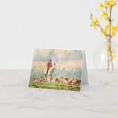 フォクスハント カード (黄色い花)