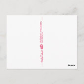 フォクス ポストカード (裏面)