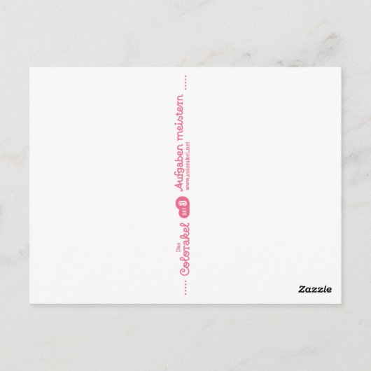 フォクス ポストカード (裏面)