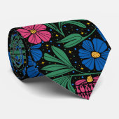 フォクトロットデルタゴフラワーボホ ネクタイ (ロール)