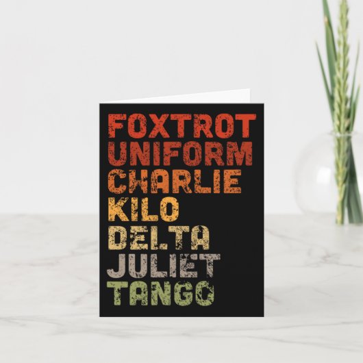 フォクトロット均一Djt カード (正面)