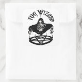 フォグウィザードの悪のステッカー スクエアシール (バッグ)