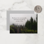 フォグオンザヒルサンキューカード ノートカード (正面/裏面インサイチュ)