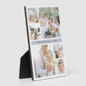 フォググレーストライプフォトコラージュ フォトプラーク (側面)