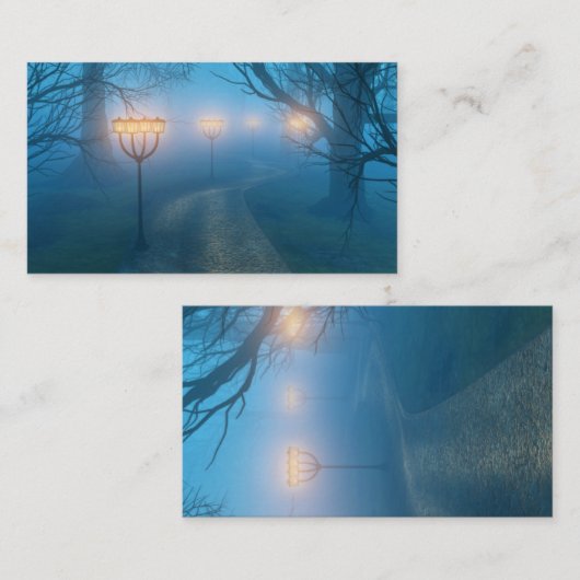 フォグブックマークの提灯 名刺 (正面/裏面)