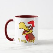 フォグホーン見上げる マグカップ (左)