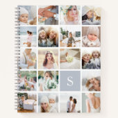 フォグモノグラムフォトコラージュ ノートブック (正面)