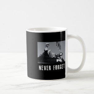フォゲットドナルド・トランプ・ペンシルバニア・ラリー コーヒーマグカップ