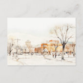 フォゴノースダコタシティスケープ結婚ズ詳細 エンクロージャーカード (裏面)