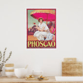 フォスカオヴィンテージチョコレートドリンク広告アート ポスター (キッチン)