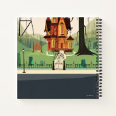 フォスターの故郷を思い浮かべる友達 |ぶら下がったアウト ノートブック (裏面)