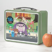 フォスターの故郷を思い浮かべる友達 |ぶら下がったアウト メタルランチボックス (インサイチュ)