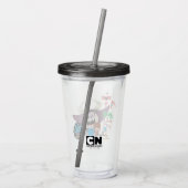 フォスターの故郷を思い浮かべる友達 |ようこそ アクリルタンブラー (裏面)