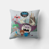 フォスターの故郷を思い浮かべる友達 |ようこそ クッション (裏面)