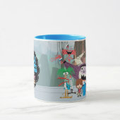 フォスターの故郷を思い浮かべる友達 |ようこそ マグカップ (中央)