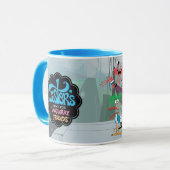 フォスターの故郷を思い浮かべる友達 |ようこそ マグカップ (正面左)