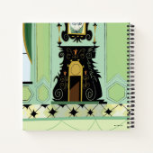 フォスターの故郷を思い浮かべる友達 |グループ・ハグ ノートブック (裏面)