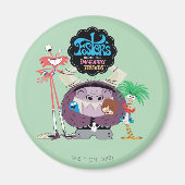 フォスターの故郷を思い浮かべる友達 |グループ・ハグ マグネット (正面)