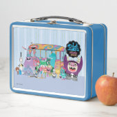 フォスターの故郷を思い浮かべる友達 |スクールバス メタルランチボックス (インサイチュ)