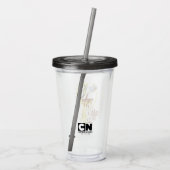 フォスターの故郷を思い浮かべる友達 |チーズ アクリルタンブラー (裏面)