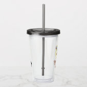 フォスターの故郷を思い浮かべる友達 |チーズ アクリルタンブラー (右)