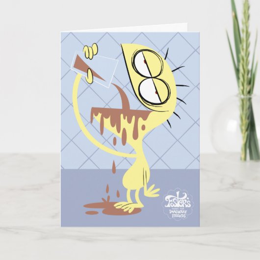 フォスターの故郷を思い浮かべる友達 |チーズ カード (正面)