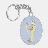 フォスターの故郷を思い浮かべる友達 |チーズ キーホルダー (正面左)