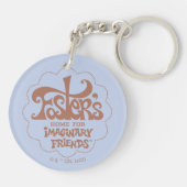 フォスターの故郷を思い浮かべる友達 |チーズ キーホルダー (裏面)