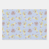 フォスターの故郷を思い浮かべる友達 |チーズ ラッピングペーパーシート (正面2)