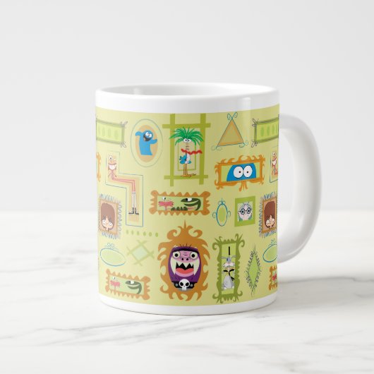 フォスターの故郷を思い浮かべる友達 |フォトウォール ジャンボコーヒーマグカップ