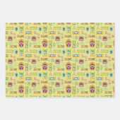 フォスターの故郷を思い浮かべる友達 |フォトウォール ラッピングペーパーシート (正面2)