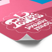 フォスターの故郷を思い浮かべる友達 |ブロカッコいいー ポスター (角)