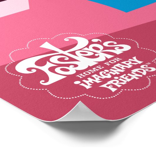 フォスターの故郷を思い浮かべる友達 |ブロカッコいいー ポスター (角)