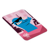 フォスターの故郷を思い浮かべる友達 |ブロカッコいいー マグネット (右側)