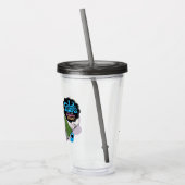 フォスターの故郷を思い浮かべる友達 |ベッドの下 アクリルタンブラー (左)