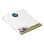 フォスターの故郷を思い浮かべる友達 |ベッドの下 ノートパッド (アングル)