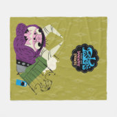 フォスターの故郷を思い浮かべる友達 |ベッドの下 フリースブランケット (正面(横))