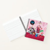 フォスターの故郷を思い浮かべる友達 |踊り ノートブック (内部)