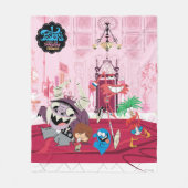 フォスターの故郷を思い浮かべる友達 |踊り フリースブランケット (正面)