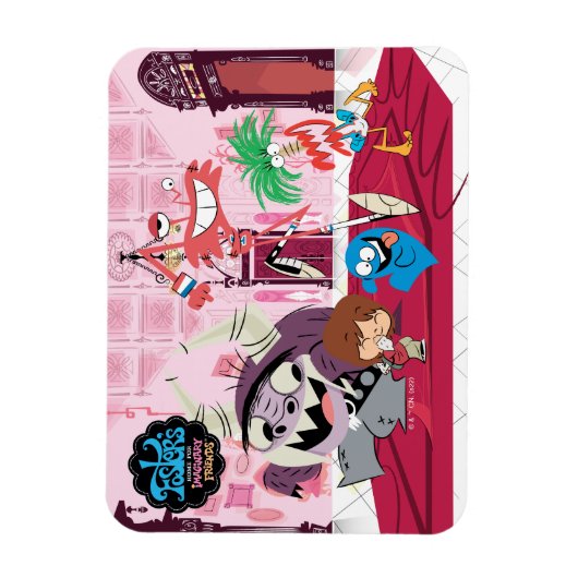 フォスターの故郷を思い浮かべる友達 |踊り マグネット (縦)