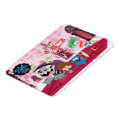 フォスターの故郷を思い浮かべる友達 |踊り マグネット (左側)