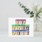 フォスタードーターハッピーバースデー ポストカード (スタンド正面)