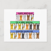 フォスタードーターハッピーバースデー ポストカード (正面)