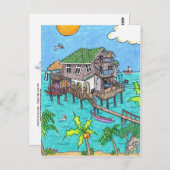 フォスターバー・グリル葉書 ポストカード (正面/裏面)