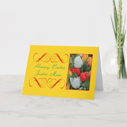 フォスターママハッピーイースター シーズンカード (正面)