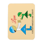 フォスター気にフィルマグネット マグネット (縦)