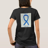 フォスター気に認識度リボンエンジェルカスタムシャツ Tシャツ (裏面)