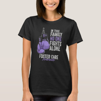フォスター気に認識度月ボクシング手袋ラベンダー Tシャツ